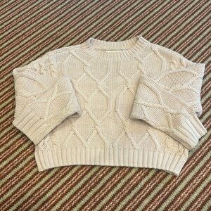 Aeropostale knit cropped sweater